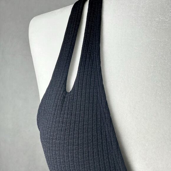 Becca by Rebecca Virtue Cross Back Bikini Top Black - Picture 4 of 10